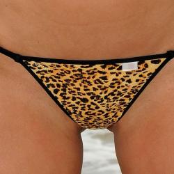 String Tanga | LEO Gross | Leopardenmuster